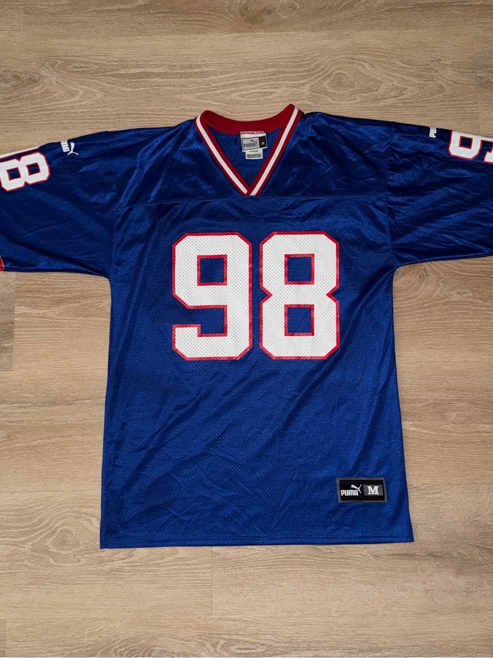 Vintage 90’s New York Giants Jesse Armstead Puma Jersey